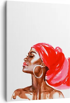 Produktbild von Bild auf Leinwand - Leinwandbild - Einteilig - frau modern - 50x70cm - Wand Bild - Wanddeko - Wandbilder - Leinwanddruck - Kunstdruck - Wanddekoration - Leinwand bilder - Wandbild - PA50x70-3497