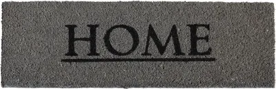 Produktbild von Fußmatte - Grau - 75 x 26 cm - mit Schriftzug
