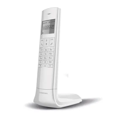 Obrázek produktu pro Logicom Luxia 150, DECT telefon, Bezdrátové sluchátko, Hlasitý odposlech, 50 pol., Identifikace volajícího, Šedá