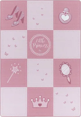 Produktbild von Kinder Teppich Paula rechteckig, Farbe: Pink, Größe:160x230 cm