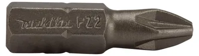 Zdjęcie produktu dla Makita B-24614, 3 szt., Krzyż, 1/4", PZ 2, 25 mm
