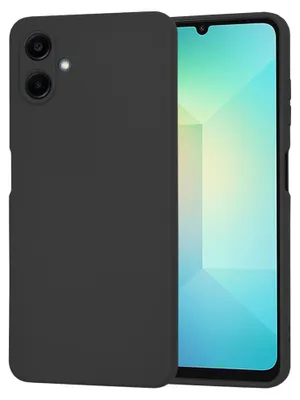 Produktbild von Techsuit Soft Flex Silikon Back Cover Hülle für Samsung Galaxy A06 - Black