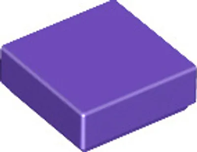 Image de 1 pièce LEGO, pièce c. 3070 en violet foncé