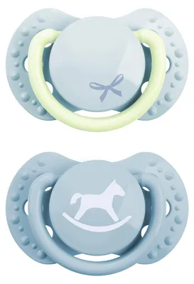 Obrázok produktu pre Difrax cumlík Dynamic Newborn Blue (2 ks)