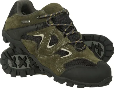 Produktbild von Mountain Warehouse - Herren Wanderschuhe "Curlews", Wasserfest, Wildleder MW142 (40 EU) (Khaki)