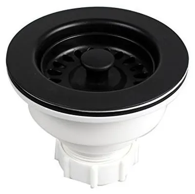 Zdjęcie produktu dla Siatka do zlewu kuchennego z korkiem, średnica 114 mm