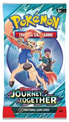 Produktbild von Pokemon Trading Card Game Journey Together Booster Pack Sammelkarten Mehrfarbig  Kinder Mehrfarbig One Size