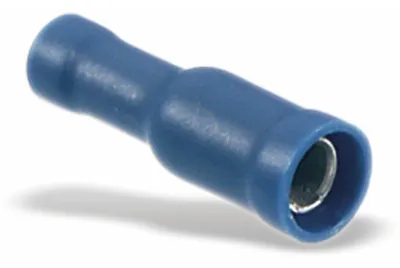 Produktbild von Rundsteckhülse, Ø 4mm, blau, 2,5mm², 10 Stück
