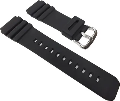 Produktbild von Casio Ersatzband Uhrenarmband Resin 22mm schwarz für WVQ-142 WVQ-142E