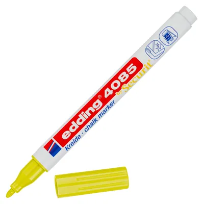 Produktbild von Edding Kreidemarker 4085, Gelb, Bullet, 1 Stück(e)