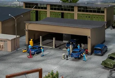 Produktbild von Faller H0 144104 Fahrzeugunterstand 1:87 Bausatz