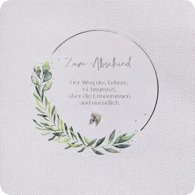 Produktbild von Trauer  Beileid  Kondolenz  Finest Collection Karte mit Briefumschlag
