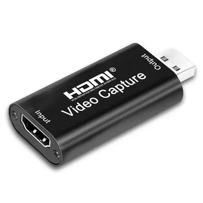 Produktbild von Video Capture Card HDMI Buchse >USB 3.0 Live Video Streaming Game Recorder 4K