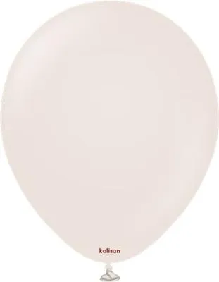 Zdjęcie produktu dla Balony lateksowe White Sand, kremowy 60 cm, 2 szt.