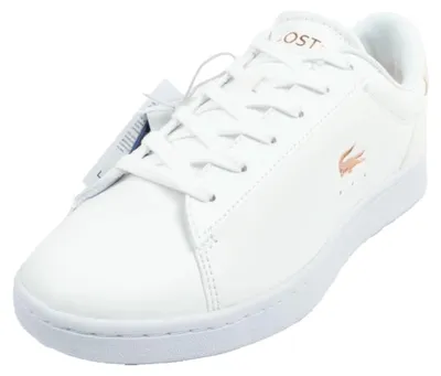 Image de Lacoste - Baskets « Carnaby » pour femmes, cuir PP8933 (37 EU) (blanc)