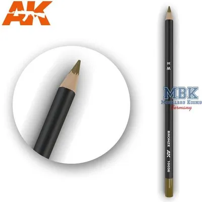 Obrázok produktu pre AK Interactive S.L. AK-10036 KREMIČKA NA OŠÚCHANIE – BRONZ