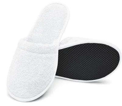 Produktbild von Badeschuhe aus 100% Baumwolle mit Antirutschsohle