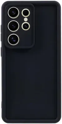 Immagine prodotto di Custodia per Samsung Galaxy S25 Ultra - Cover posteriore Phonesta Grooved in silicone - Nero