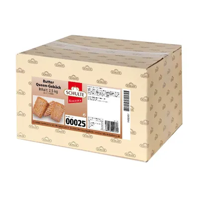 Immagine prodotto di Biscotti Schulte al burro fine con glassa di zucchero a velo 2500g