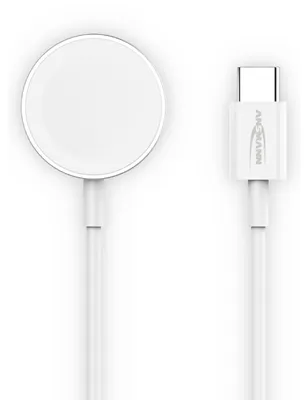Productafbeelding van ANSMANN Apple Watch-oplaadkabel, magnetische USB-C snellaadkabel