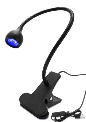 Obrázok produktu pre Lelukee Lila, viacúčelová UV lampa s napájaním cez USB, 3 W, s klipom
