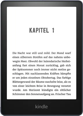 Produktbild von Amazon Kindle Paperwhite blau 16GB WLAN eBook-Reader