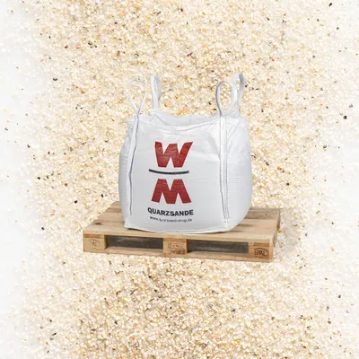 Produktbild von Kunstrasensand, Körnung:0.3 - 0.8, Verpackungseinheit:500 kg