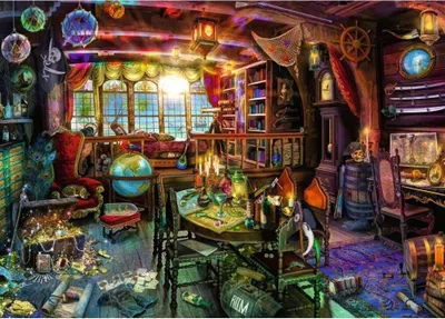 Produktbild von RAVENSBURGER Puzzle Pirátský ž ivot 1000 dílků