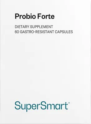 Immagine prodotto di SuperSmart Probio Forte Dietary Supplement - 60 Caps. Gastrores.