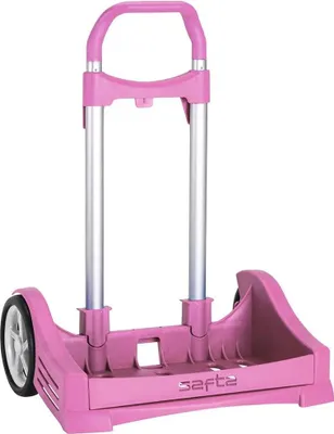 Produktbild von Safta evolution rucksack trolley p.673c trolley hellrosa