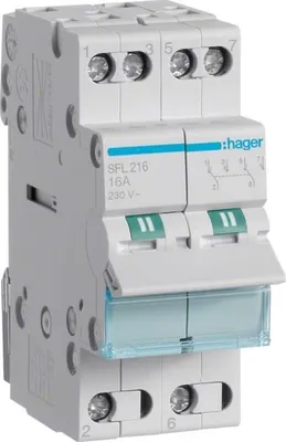Produktbild von Hager Wechselschalter SFL216