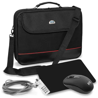 Produktbild von PEDEA Notebook-Tasche Starter Kit 43,9cm (17,3 Zoll), schwarz