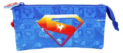 Produktbild von Superman Schuletui Federmäppchen Schulmäppchen Organizer