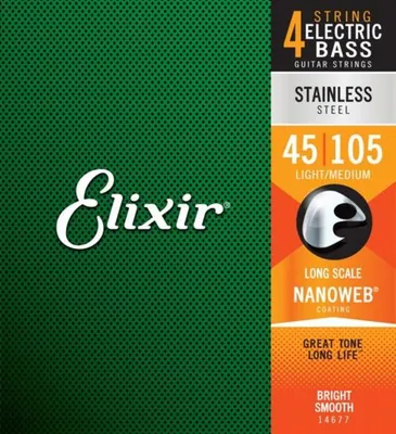 Obrázek produktu pro Elixir 14677 Nanoweb Struny pro baskytaru