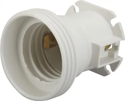 Image de Lot de 5 douilles électriques e27 à vis thermoplastique blanc ZENITECH