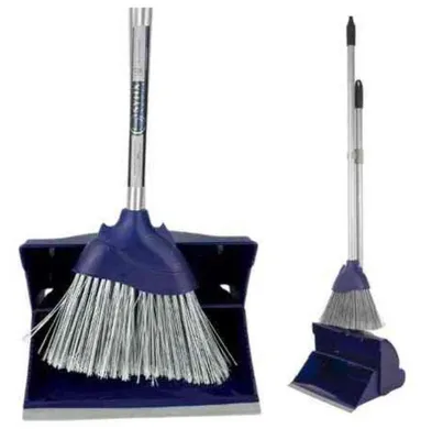 Obrázok produktu pre Mop s kefou – 95 cm dlhá rukoväť