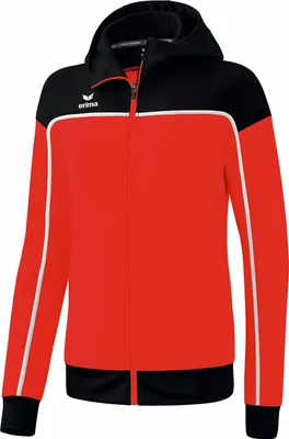Produktbild von Erima Change By Erima Trainingsjacke mit Kapuze Rot/Schwarz/Weiß - 34