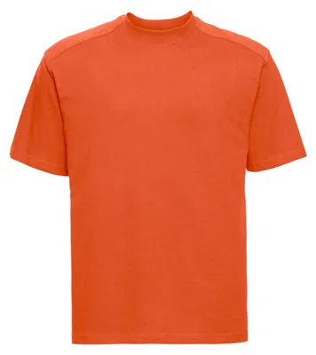 Image de Russell Collection - T-shirt pour hommes, extra résistant, travail LT5340 (M) (orange)