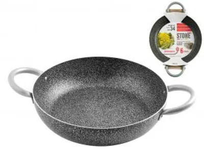 Immagine prodotto di Tegame 2 Manici Antiaderente Family Stone Cm34