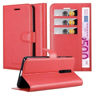 Obrázek produktu pro Cadorabo pouzdro pro Xiaomi RedMi K20 / Mi 9 T in KARMIN RED Pouzdro na mobilní telefon s magnetickým zavíráním, funkcí stojánku a slotem na kartu Kryt pouzdra Ochranné pouzdro typu kniha s chlopní