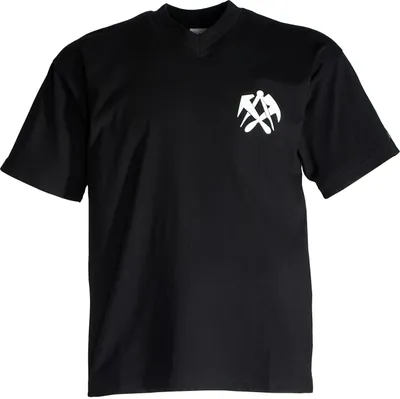 Produktbild von JOB T-Shirt THORGAN DACHDECKER schwarz V-Ausschnitt | 5299 M