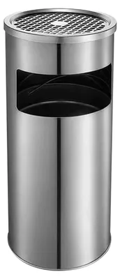 Image de Poubelle en acier inoxydable de 30 litres avec couvercle