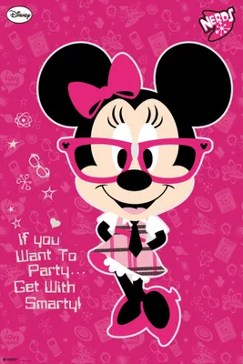 Produktbild von Disney - Minnie Nerds - Poster Plakat - Größe 61x91,5 cm