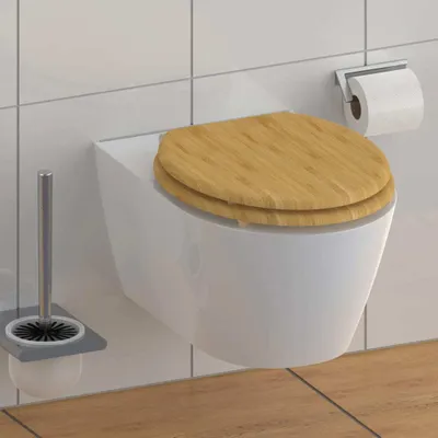 Zdjęcie produktu dla Deska Sedesowa Wolnoopadająca Natural Bamboo Lumarko