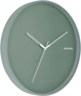Image de Horloge murale avec cadran mat, HUE, Ø 40 cm, noir