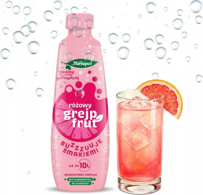 Obrázok produktu pre Koncentrát ružového grapefruitu 405 ml