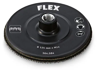 Produktbild von Flex Klett-Schleifteller SP D125 H M14