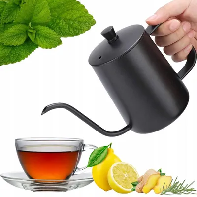 Obrázek produktu pro Přesná konvička na kávu s husím krkem 250ml matná černá