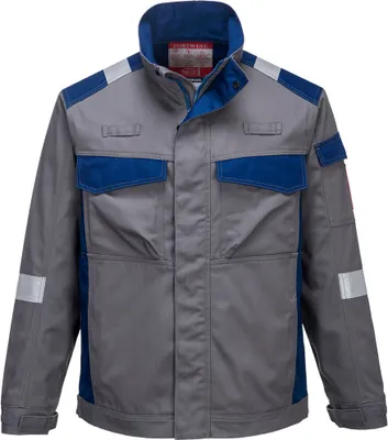 Produktbild von Portwest FR08 Bizflame Ultra zweifarbige Jacke Grey Gr. L