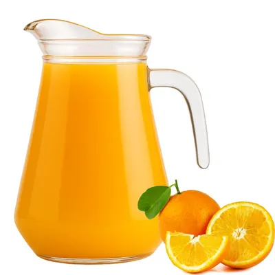 Produktbild von Glaskaraffe 1,5L mit Griff – Eleganter Glaskrug für Wasser, Saft & Limonade, Spülmaschinenfest, Saftkanne Modernes Design